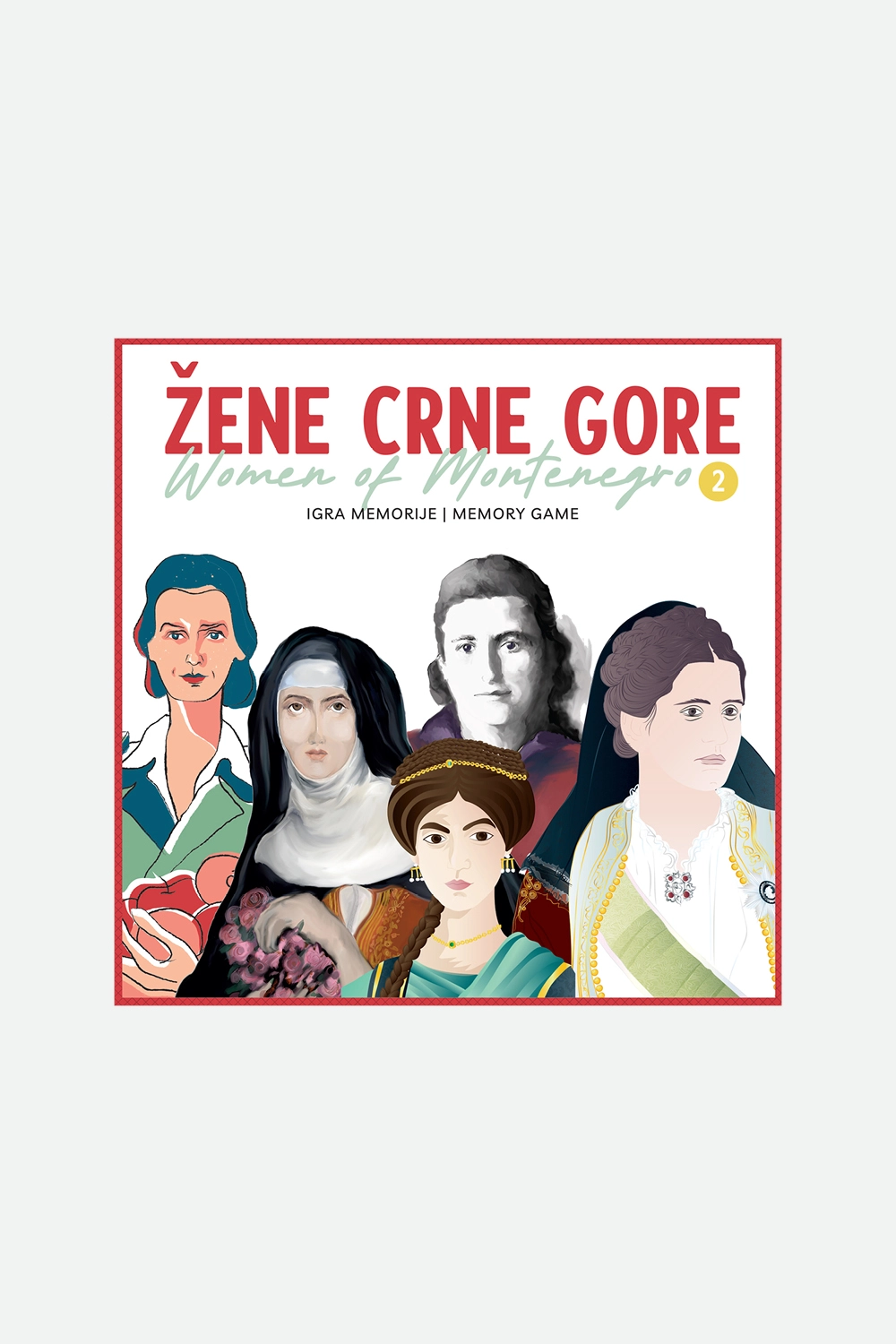 Women of Montenegro 2 – Memory Game - Image 2